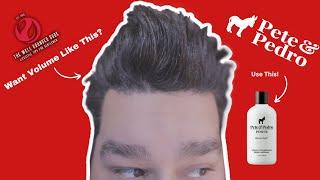 If You Want Hair Volume Try This | Pete & Pedro Power Conditioner Review