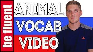 Animal Vocabulary | Russian Language