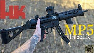 HK MP5 in 22Lr… The gun you DID NOT know you needed. Up close look and range time!!