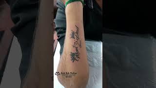 New Name Tattoo Design |Trending Video| Nsk Ink Tattoo | Nashik City Maharashtra | 8999040205