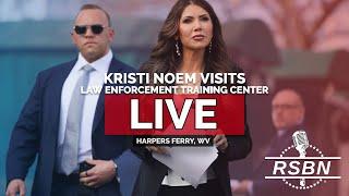 LIVE: Kristi Noem Visits a Law Enforcement Training Center in Harpers Ferry, WV - 6/23/25