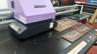 PDS Printing direct to substrate on wooden Wedding signs!