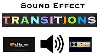 Sound Effects For Transitions | Cinematic | High Quality Audio
