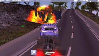 russian car driver zil 130 big accident truck new game play video