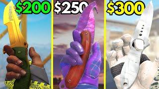 BEST Budget KNIFE & GLOVE COMBOS Under $300 (CS2 CHEAP KNIFE + GLOVES COMBO 2024)