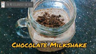 Chocolate Milkshake | Chocolate Shake | Chocolate Delight | Quick Chocolate Milkshake Recipe