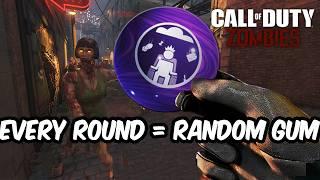 Spawn Room Challenge On Every BO3 Zombies Map, But Every Round = Random GobbleGum