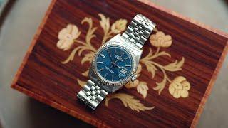 In The Metal: Reconnecting With A Blue Rolex Datejust