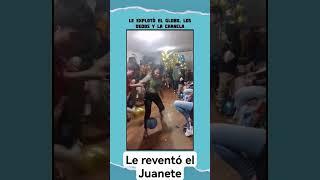 le reventó el Juanete.