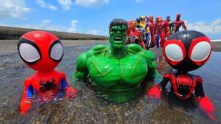 MARVEL SPIDEY TEAM HULK VS VENOM, SPIDER-MAN VS IRON MAN, TEAM THANOS VS CAPTAIN AMERICA FULL MOVIE