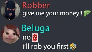 When You UNO Reverse Your Robber...