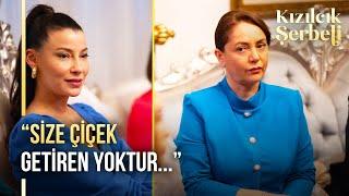 Alev ve Pembe'nin çiçek atışması! | Kızılcık Şerbeti 8. Bölüm