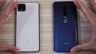 Google Pixel 4 XL vs OnePlus 7 Pro - Speed Test!