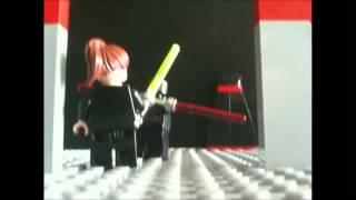 Lego star wars Darth Maul vs Obi-wan and Qui-Gon Gin