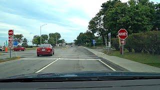 V119 Driving in Rimouski QC Canada Aug 2022