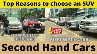Top Reasons to choose an SUV | @Zoomwheels UsedCars  @Meri Wali Carr