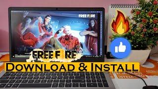 Free Fire in PC/Laptop, How to download and Install Free Fire, Free Fire install low end pc game