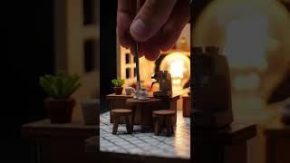 Building a Tiny Coffee Shop You Can Hold in Your Hand 