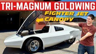The Tri-Magnum Honda Goldwing Is REAL And It CAN Hurt You