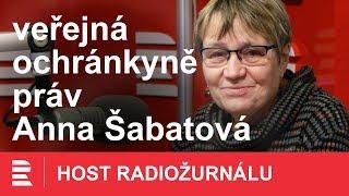 Anna Šabatová: Právo platí i na internetu, netvařme se, že je nenávist normální