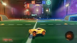 Peaking in the new map #rocketleague