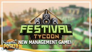 Managing The PERFECT Music Festival - Festival Tycoon - Resource Management Tycoon Game