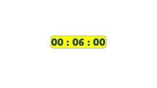 6 Minute Timer | 360 Second Timer | Countdown Timer | ( Online Timers ) ⏳ 