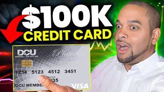 DCU CREDIT UNION $100,000 VISA PLATINUM CREDIT CARD APPROVAL ( FULL REVIEW )