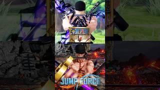 One Piece Pirate Warriors 4 VS Jump Force: Zoro Ultimate Attack Comparsion!