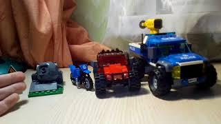 Обзор Lego City полиция Погоня по грунтовой дороге