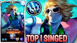 WILD RIFT SINGED - TOP 1 SINGED GAMEPLAY -  CHALLENGER RANKED