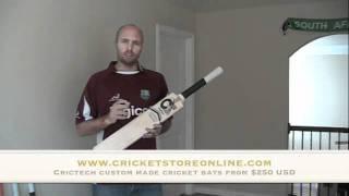 Crictech Custom made cricket bats review by cricket store online