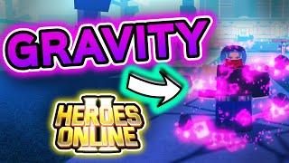 [OLD] GRAVITY SHOWCASE | HEROES ONLINE 2 | ROBLOX