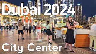 Dubai [4K] Amazing City Center, Downtown Dubai Walking Tour 