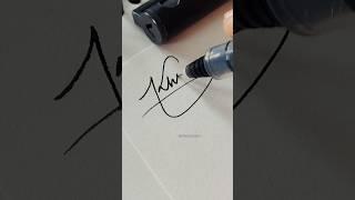 Khushi Name Signature| Aesthetic Signature #shorts #lettering #khushi