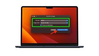 How Quickly Convert WEBP to JPG on Mac in macOS 13 Ventura