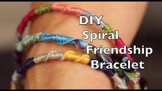 DIY Friendship Bracelet | Easy Spiral Tutorial