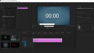 Create an ANIMATED COUNTDOWN TIMER in Adobe Premiere Pro