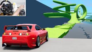 Supra vs The Hardest Map in BeamNG