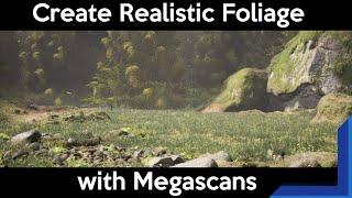 Quixel Tutorial: Realistic Foliage and Trees in Unreal Engine with Megascans