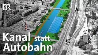 Utopische Ideen für eine Großstadt? Ein Kanal als Zeichen gegen die Autobahn | Capriccio | BR