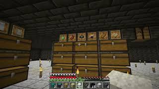 Using Item Frames to organize different types of chests - Minecraft 1.21