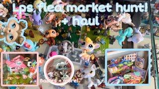 *HUGE* Lps flea market hunt! | + haul | main 5s, nibs, tons of Lps & accessories & more!