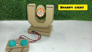 How to make a Sharpy light / how to make movie light / sharpy light project / mini Sharpy light