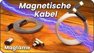 Magnetische USB C Kabel – Ladekabel, Datenkabel & Adapter von Magtame