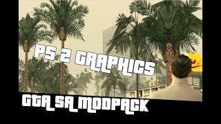 GTA SA MODPACK V1 | PS2 GRAPHICS | PD & SD | VEHICLES, GUNS, SOUNDS, ANIMATIONS, SKINS, VEGETATION.