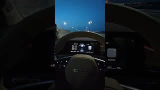 Ехал на автопилоте на AITO SERES M7, чуть не пропустил съезд, заодно проверил тормоза
