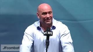 fans asked dana white  a job at ufc press conference