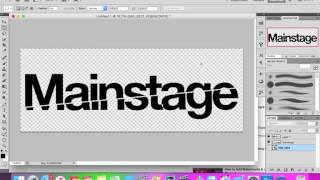 How To Make Transparent PNG Text in Photoshop