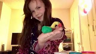 Play Doh Flamingo  / Как слепить фламинго из пластилина